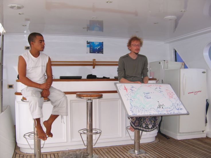 Wael ( gauche) et Seb ( droite)
